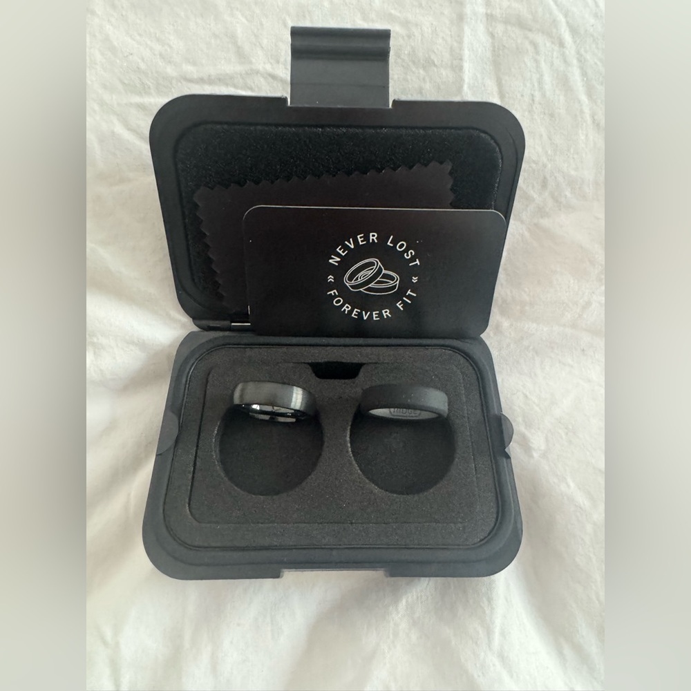 Ridge Black Men's Wedding Ring